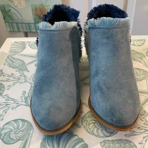 Bella Cara Blue Moxie Ankle Boot